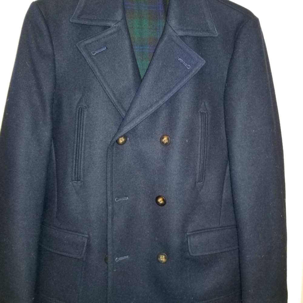 Boy's Sz. 16R Lauren by Ralph Lauren Navy Pea Coat